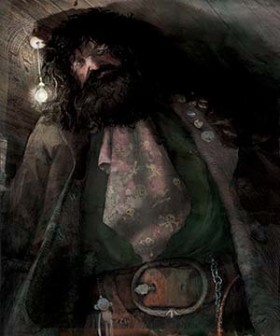 Rubeus Hagrid by Jim Kay