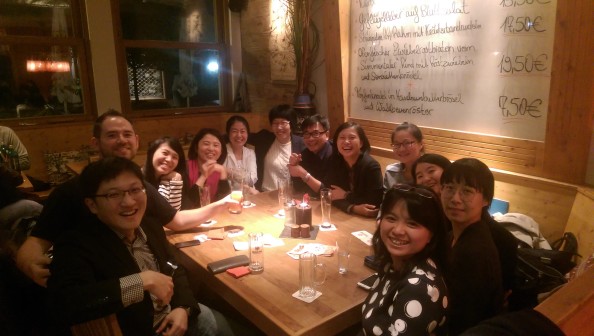 Happy dinner