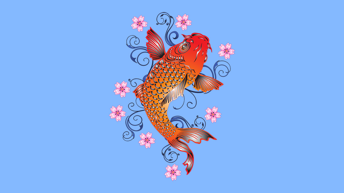 鮮紅魚鱗閃閃發光,等不及煮熟就先偷嚐