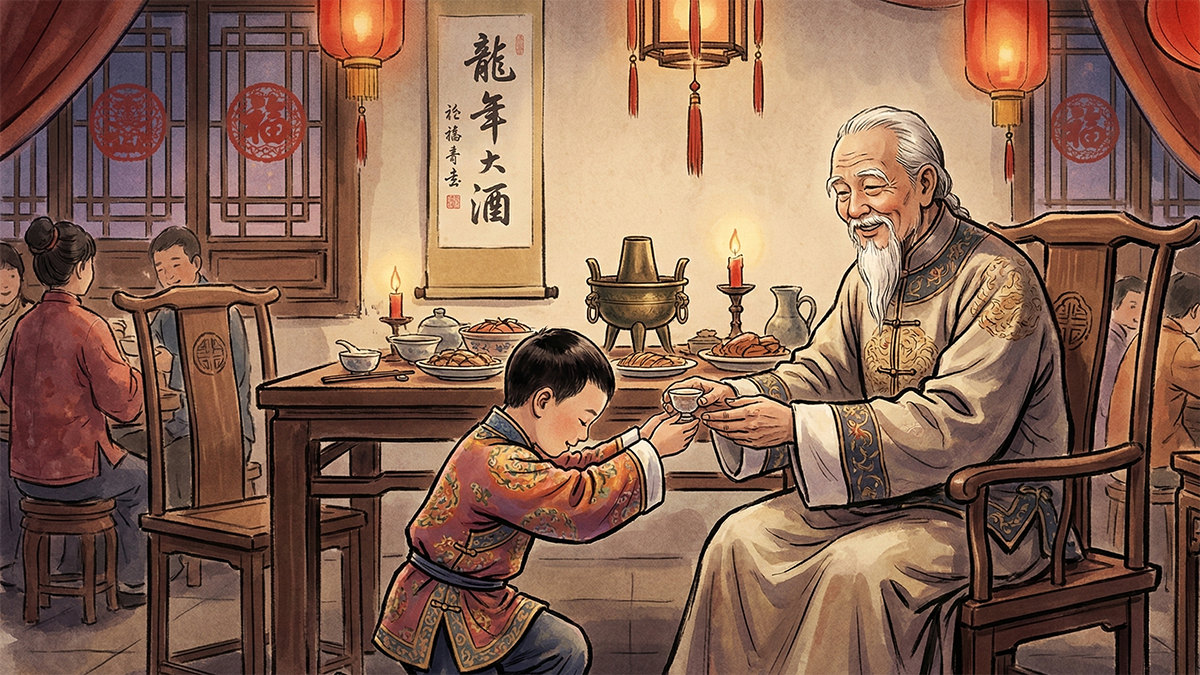聽過「藍尾酒」嗎?唐朝過年竟然是最小的孩子先喝酒!