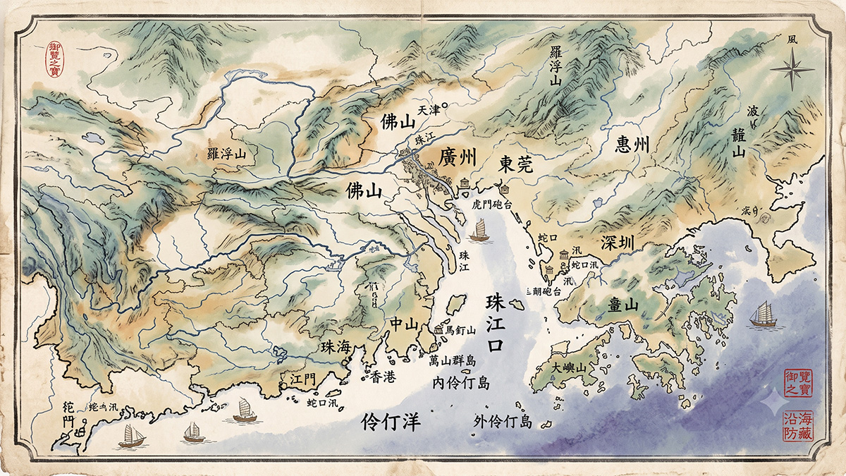 揭開大清營汛圖的軍事與地理奧秘