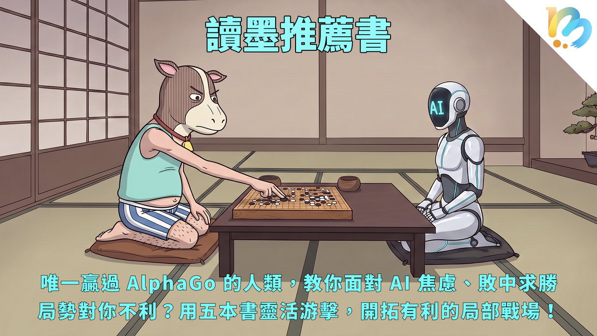 【讀墨推薦書::選這本正是時候!】怎麼對付AI(或包括自己在內的任何對手)?